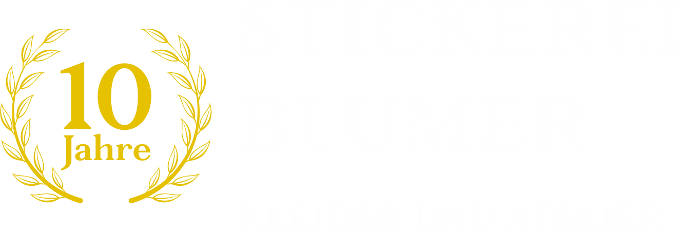 Stickerei Blumer